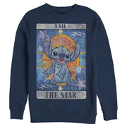 Men's Lilo & Stitch Star Tarot Card  Adult Sweatshirt