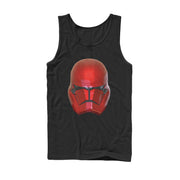 Men's Star Wars: The Rise of Skywalker Sith Trooper Helmet  Adult Tank Top