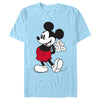 Men's Mickey & Friends Classic Mouse Flowers  Adult T-Shirt