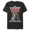 Men's Marvel Black Widow Family Back Together  Adult T-Shirt