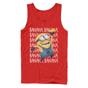 Men's Despicable Me Minions Repeat  Adult Tank Top