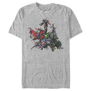 Men's Marvel Venom The Symbiote Avengers Assembled  Adult T-Shirt