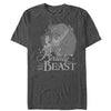 Men's Beauty and the Beast Scale Classic  Adult T-Shirt