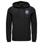 Men's Star Trek: Discovery Pocket Starfleet Command Badge  Adult Pull Over Hoodie