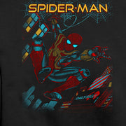 Men's Marvel Spider-Man: No Way Home Slinging Cover  Adult Sweatshirt