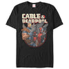 Men's Marvel Cable & Deadpool Partners  Adult T-Shirt