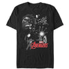 Men's Marvel Avengers Grayscale  Adult T-Shirt