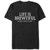 Men's Lost Gods Life is Brewtiful  Adult T-Shirt