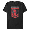 Men's Zack Snyder Justice League Character Shield  Adult T-Shirt