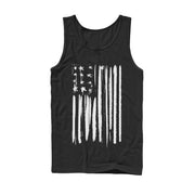 Men's Lost Gods Fourth of July  Stripes Streak  Adult Tank Top