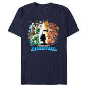 Men's Minecraft Legends Heroes and Villains  Adult T-Shirt