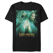 Men's The Lord of the Rings Two Towers Hero Group  Adult T-Shirt