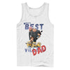 Men's Despicable Me World's Best Villain Dad  Adult Tank Top