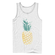 Men's Lost Gods Distressed Pineapple  Adult Tank Top