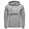 Men's Lost Gods Moonlight Mountains  Adult Pull Over Hoodie