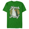 Men's Star Wars The Last Jedi Porg St. Patrick's Day Pinch Proof  Adult T-Shirt