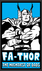 Men's Marvel Thor Fa-Thor The Mightiest of Dads  Adult T-Shirt