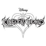 Men's Kingdom Hearts 1 Sketch Logo  Adult T-Shirt