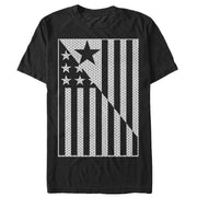 Men's Lost Gods American Flag Jersey Print  Adult T-Shirt