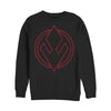 Men's Star Wars: The Rise of Skywalker Sith Trooper Symbol  Adult Sweatshirt