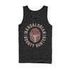 Men's Star Wars: The Mandalorian Helmet Stamp  Adult Tank Top