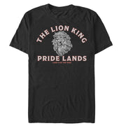 Men's Lion King Live the King Sketch  Adult T-Shirt