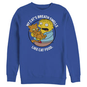 Men's The Simpsons Ralph and His Cat  Adult Sweatshirt