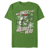 Men's Marvel Hulk Uncle Holiday Hero  Adult T-Shirt