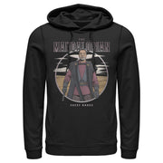 Men's Star Wars: The Mandalorian Greef Karga Portrait  Adult Pull Over Hoodie