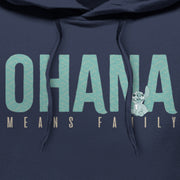 Men's Lilo & Stitch Bold Ohana means Family  Adult Pull Over Hoodie