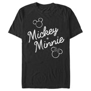 Men's Mickey & Friends Retro Signatures  Adult T-Shirt