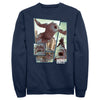 Men's Star Wars: The Book of Boba Fett Rancor Attack  Adult Sweatshirt