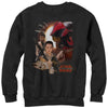 Men's Star Wars The Force Awakens Characters  Adult Sweatshirt