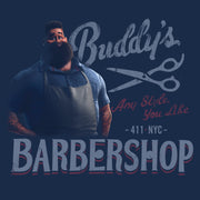 Men's Soul Buddy's Barbershop  Adult T-Shirt