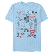 Men's Cruella Rebel Icons  Adult T-Shirt