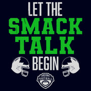 Men's ESPN Let the Smack Talk Begin White  Adult T-Shirt