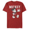 Men's Mickey & Friends Retro Walking Pose  Adult T-Shirt