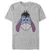 Men's Winnie the Pooh Big Face Eeyore  Adult T-Shirt