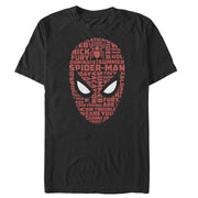 Men's Marvel Spider-Man: Far From Home Keywords  Adult T-Shirt