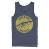 Men's Jurassic World: Fallen Kingdom Retro Fossil  Adult Tank Top