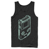 Men's Nintendo Diagram Game Boy  Adult Tank Top