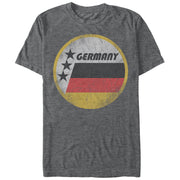 Men's Lost Gods Germany Flag Circle  Adult T-Shirt