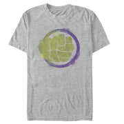 Men's Marvel Avengers: Endgame Smudged Hulk  Adult T-Shirt