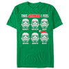 Men's Star Wars Christmas Sithmas Stormtroopers  Adult T-Shirt