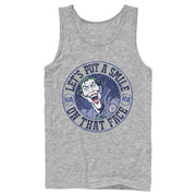 Men's Batman Joker Let's Put a Smile On That Face  Adult Tank Top