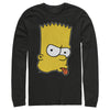 Men's The Simpsons Brat Bart  Adult Long Sleeve Shirt