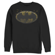 Men's Batman Bat Colony Logo  Adult Sweatshirt