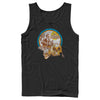 Men's Pirates of the Caribbean: On Stranger Tides Distressed Skull Logo  Adult Tank Top