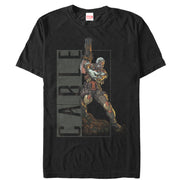 Men's Marvel Cable Soldier  Adult T-Shirt