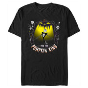 Men's The Nightmare Before Christmas Jack I am the Pumpkin King  Adult T-Shirt